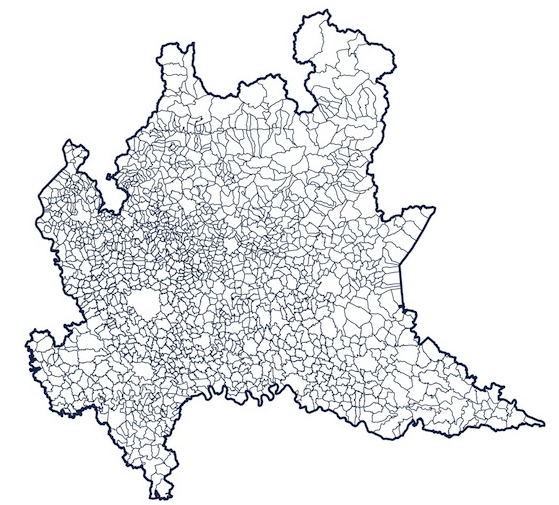mappa Lombardia